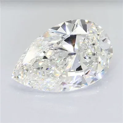 13.03ct F VVS2 Rare Carat Ideal Cut Pear Lab Grown Diamond