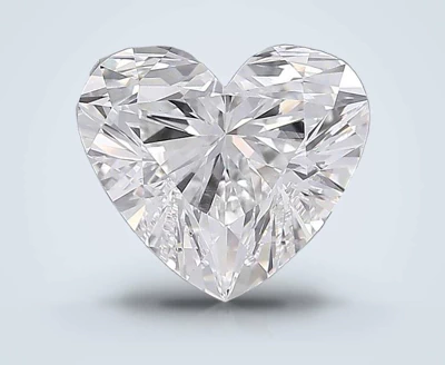 7.07ct E SI1 Rare Carat Ideal Cut Heart Lab Grown Diamond