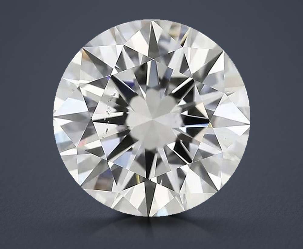 2.60ct D SI1 Excellent Cut Round Diamond
