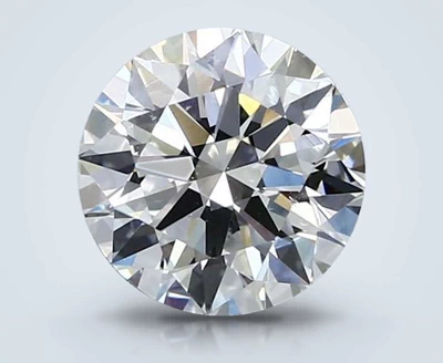 2.01ct I VS2 Rare Carat Ideal Cut Round Diamond