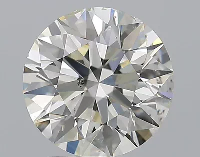 2.51ct K SI2 Rare Carat Ideal Cut Round Diamond