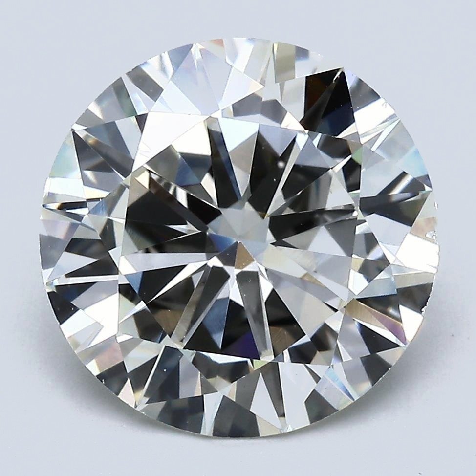 4.99ct K VS2 Good Cut Round Diamond