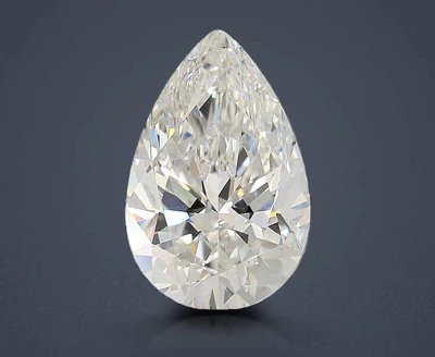 3.09ct E VS1 Rare Carat Ideal Cut Pear Lab Grown Diamond