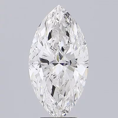 4.74ct F SI1 Rare Carat Ideal Cut Marquise Lab Grown Diamond