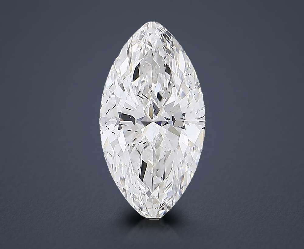 4.74ct F SI1 Rare Carat Ideal Cut Marquise Lab Grown Diamond