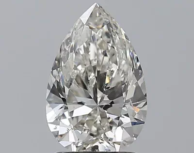 1.70ct H SI2 Rare Carat Ideal Cut Pear Diamond