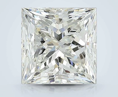 3.00ct J SI1 Very Good Cut Princess Diamond