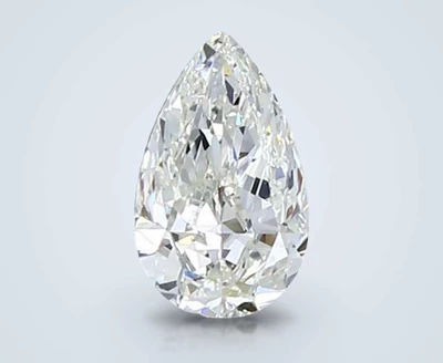 0.60ct I VVS2 Very Good Cut Pear Diamond