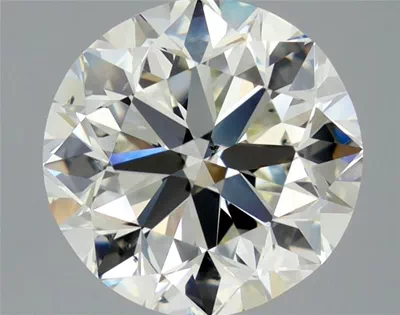 3.01ct K SI1 Very Good Cut Round Diamond