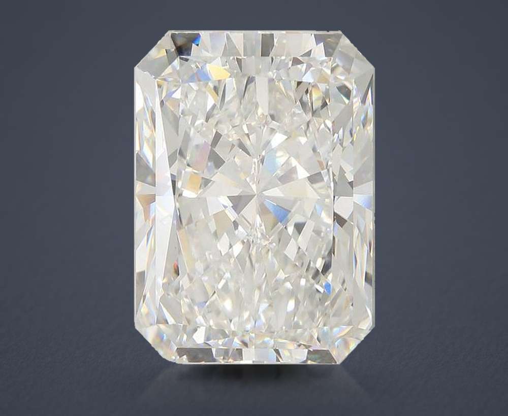 18.54ct F VS1 Rare Carat Ideal Cut Radiant Lab Grown Diamond