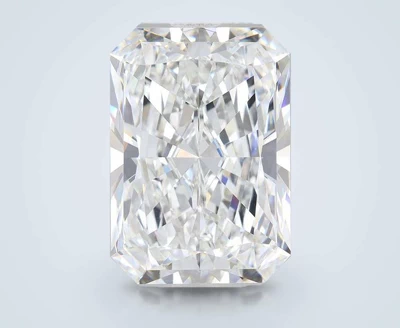 13.11ct F VVS2 Rare Carat Ideal Cut Radiant Lab Grown Diamond