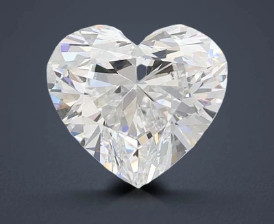 1.05ct D VVS1 Rare Carat Ideal Cut Heart Lab Grown Diamond