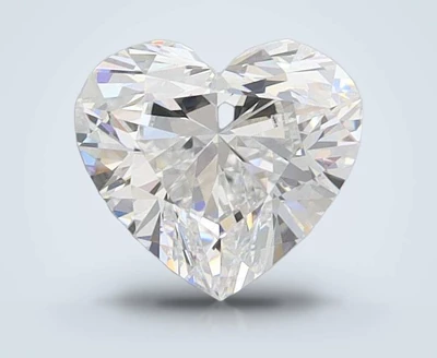 1.05ct D VVS1 Rare Carat Ideal Cut Heart Lab Grown Diamond