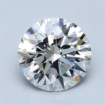 1.43ct F VVS2 Rare Carat Ideal Cut Round Diamond