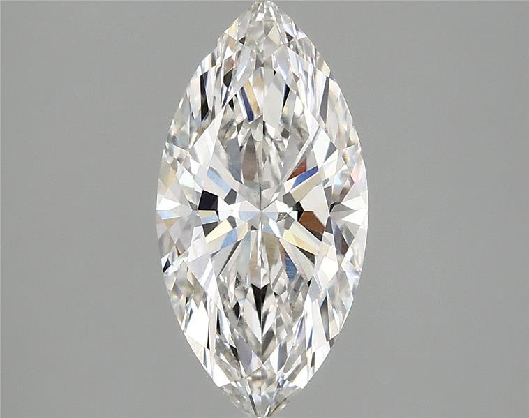1.67ct F VS2 Rare Carat Ideal Cut Marquise Lab Grown Diamond