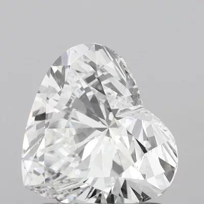 1.59ct D IF Rare Carat Ideal Cut Heart Lab Grown Diamond