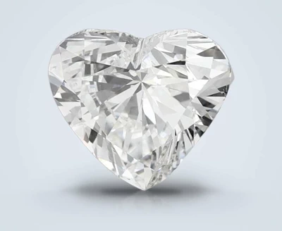 1.59ct D IF Rare Carat Ideal Cut Heart Lab Grown Diamond