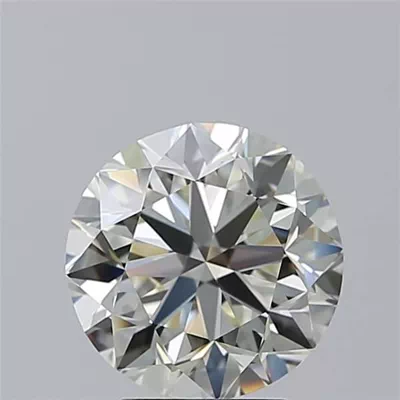 3.01ct I VVS1 Very Good Cut Round Diamond