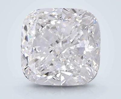 5.32ct E VVS2 Rare Carat Ideal Cut Cushion Lab Grown Diamond