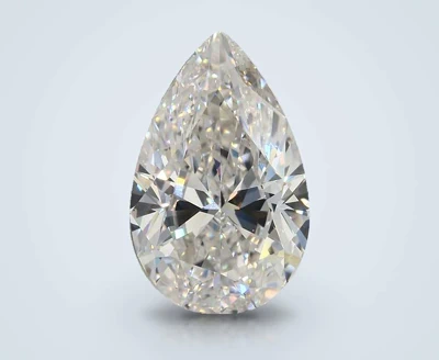 8.04ct J VS2 Rare Carat Ideal Cut Pear Diamond