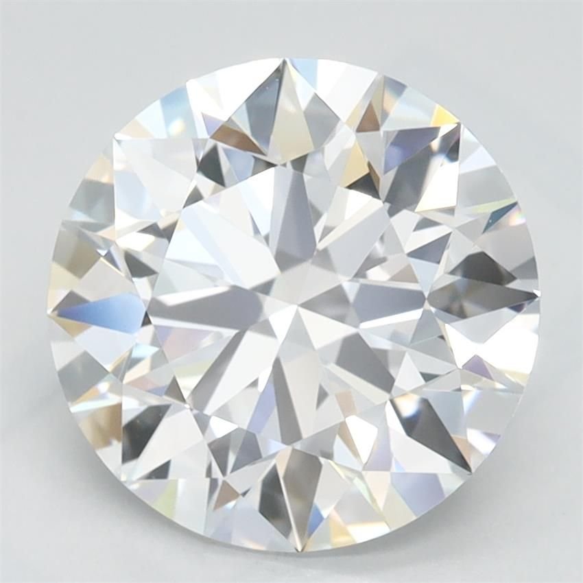 2.62ct D VVS1 Rare Carat Ideal Cut Round Lab Grown Diamond