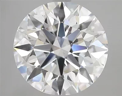 3.16ct D VS1 Rare Carat Ideal Cut Round Diamond