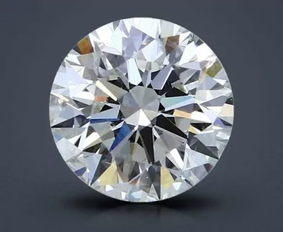 3.04ct I SI1 Rare Carat Ideal Cut Round Diamond