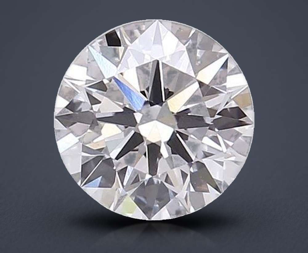 1.53ct E VS1 Rare Carat Ideal Cut Round Lab Grown Diamond