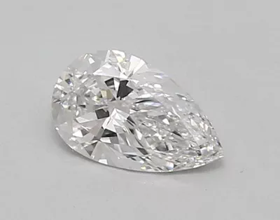 0.70ct D VVS2 Rare Carat Ideal Cut Pear Lab Grown Diamond