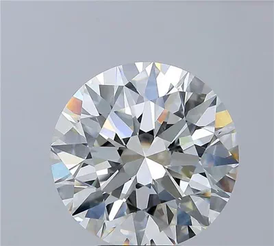 5.72ct I VVS2 Rare Carat Ideal Cut Round Diamond