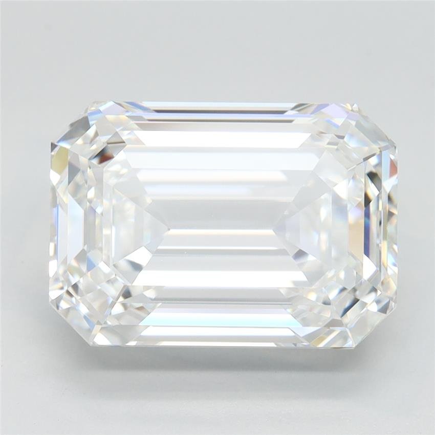 5.03ct H VS2 Rare Carat Ideal Cut Emerald Lab Grown Diamond