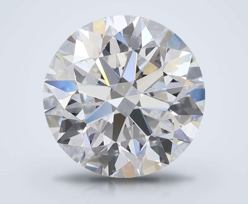 2.87ct D FL Excellent Cut Round Lab Grown Diamond