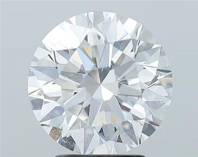3.05ct G SI2 Rare Carat Ideal Cut Round Diamond