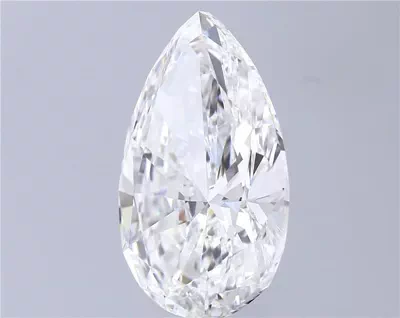 15.00ct F VS1 Very Good Cut Pear Lab Grown Diamond
