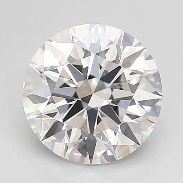 2.04ct F VS1 Rare Carat Ideal Cut Round Lab Grown Diamond