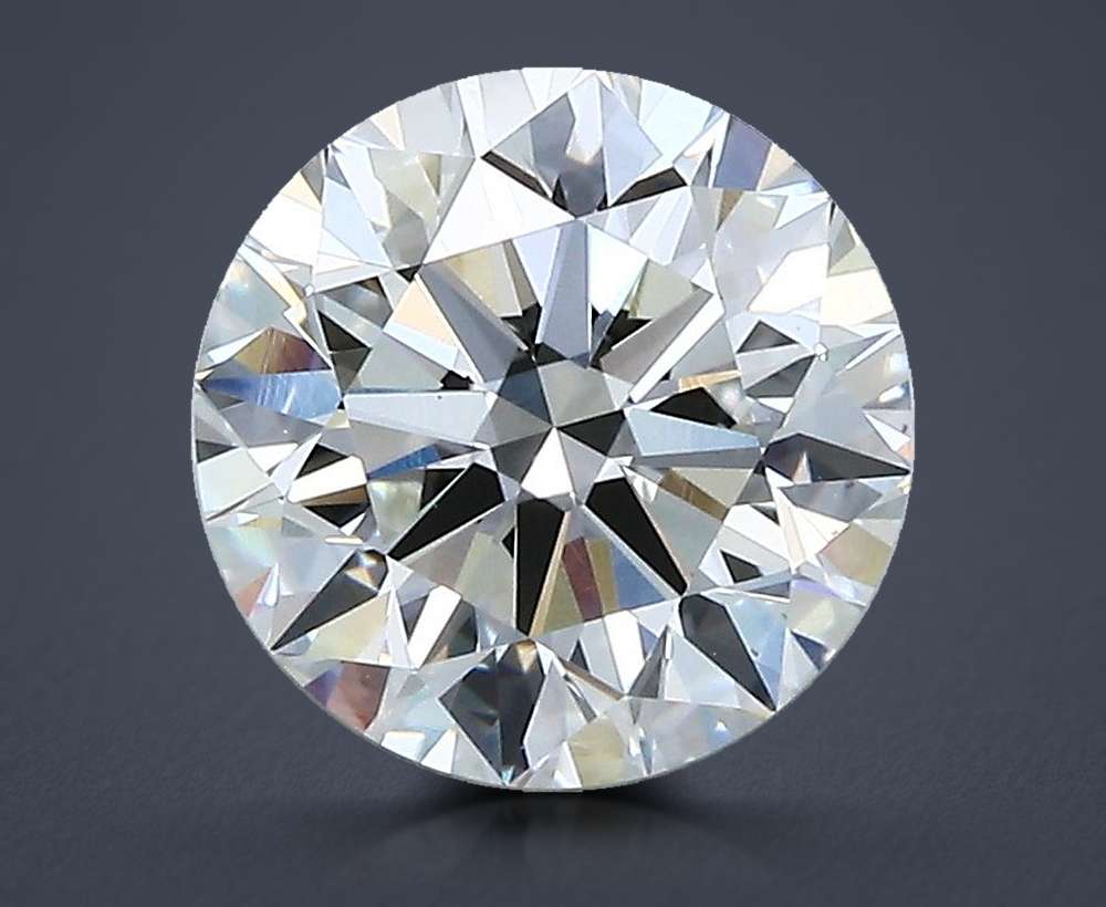 2.40ct H VS1 Rare Carat Ideal Cut Round Diamond
