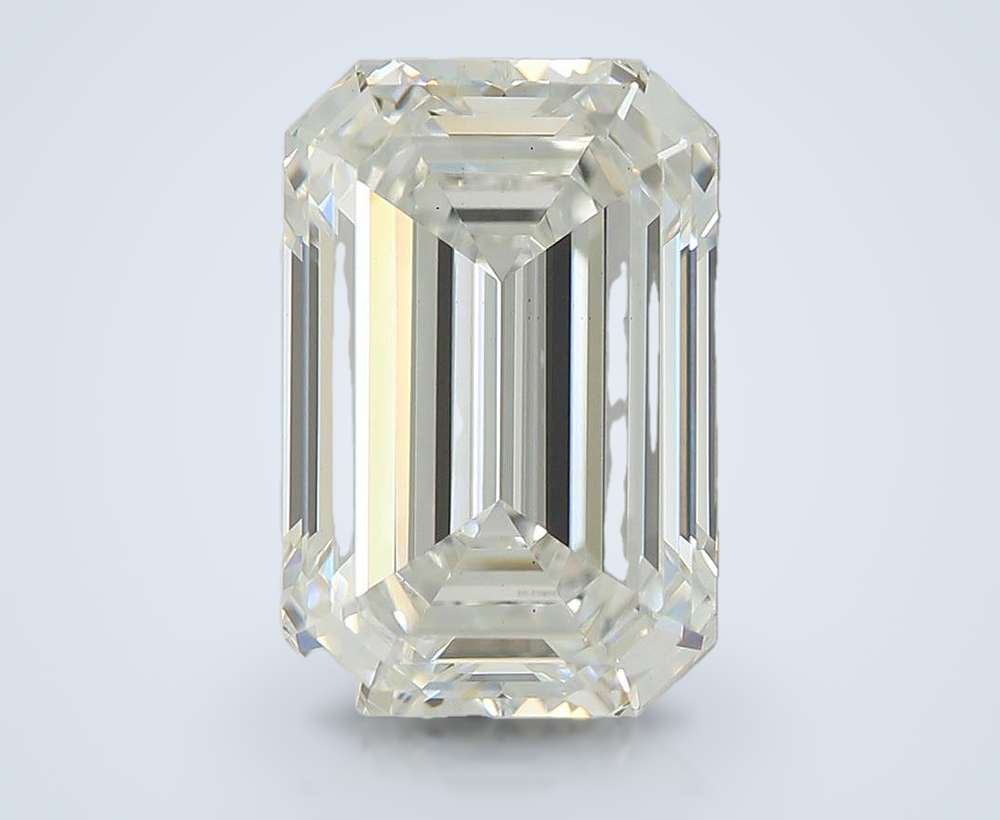 2.84ct E VS1 Rare Carat Ideal Cut Emerald Lab Grown Diamond