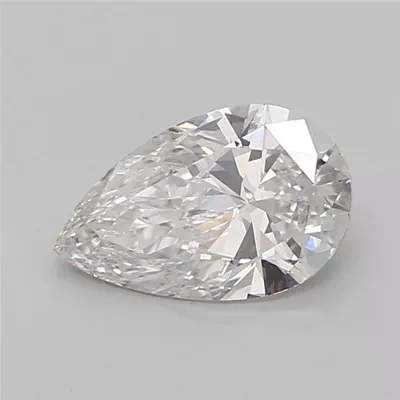 1.54ct G VVS2 Rare Carat Ideal Cut Pear Lab Grown Diamond