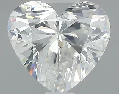 0.60ct H SI1 Rare Carat Ideal Cut Heart Diamond