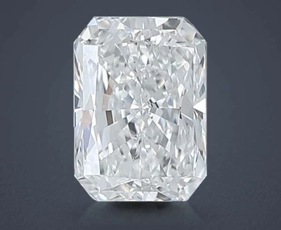 3.01ct E VS2 Very Good Cut Radiant Lab Grown Diamond