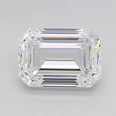 1.01ct E VVS1 Rare Carat Ideal Cut Emerald Lab Grown Diamond