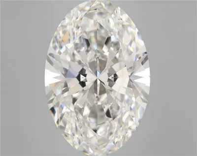 10.00ct G VS2 Rare Carat Ideal Cut Oval Lab Grown Diamond