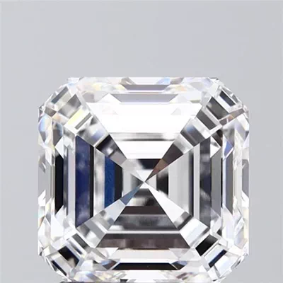 2.60ct D VS1 Rare Carat Ideal Cut Asscher Lab Grown Diamond