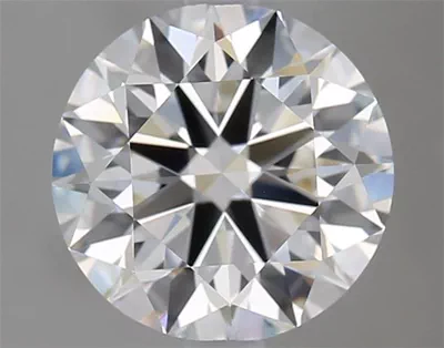 2.23ct H IF Rare Carat Ideal Cut Round Diamond