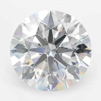 4.28ct D FL Rare Carat Ideal Cut Round Lab Grown Diamond