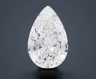 20.02ct F VS1 Rare Carat Ideal Cut Pear Lab Grown Diamond