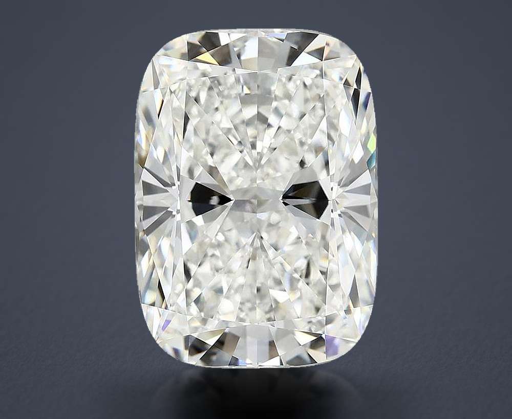 9.64ct F VVS2 Rare Carat Ideal Cut Cushion Lab Grown Diamond