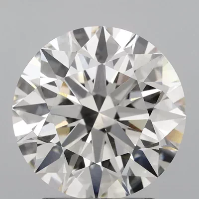 2.83ct H VS1 Rare Carat Ideal Cut Round Lab Grown Diamond