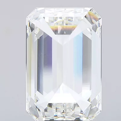 16.12ct G VVS2 Rare Carat Ideal Cut Emerald Lab Grown Diamond