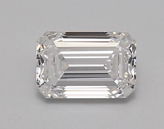 0.91ct D VVS2 Rare Carat Ideal Cut Emerald Lab Grown Diamond